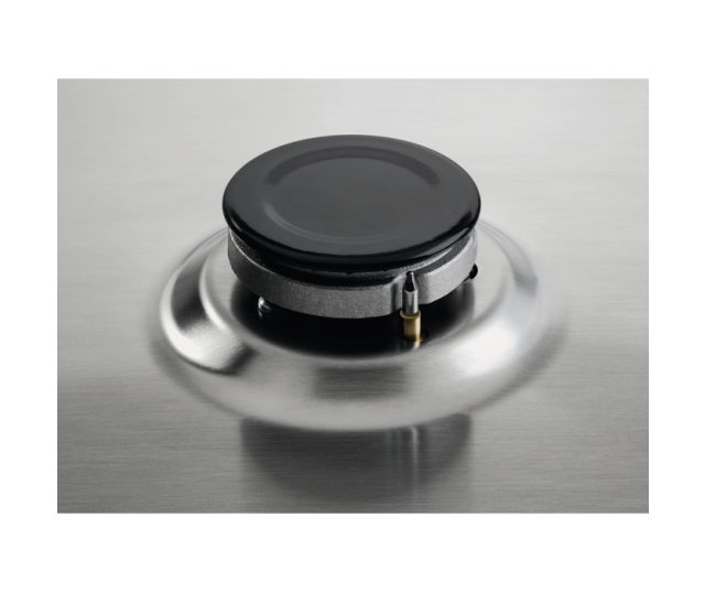 Zanussi ZGH65414XS inbouw kookplaat brander