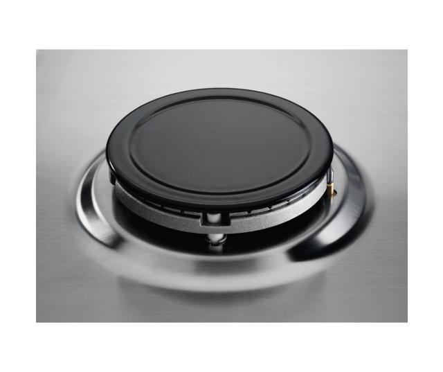 Zanussi ZGH65414XS inbouw kookplaat brander