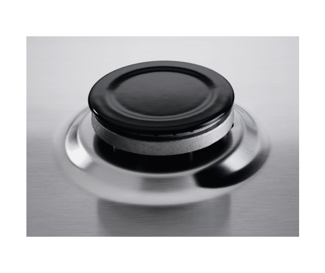 Zanussi ZGH65414XS inbouw kookplaat brander