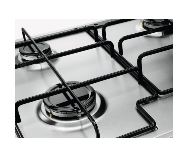 Zanussi ZGH65414XS inbouw kookplaat brander