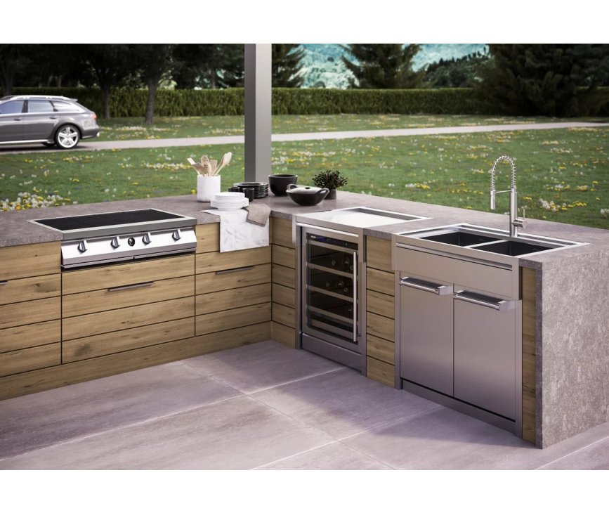Steel SWING TOP 90 W9-4 barbecue top