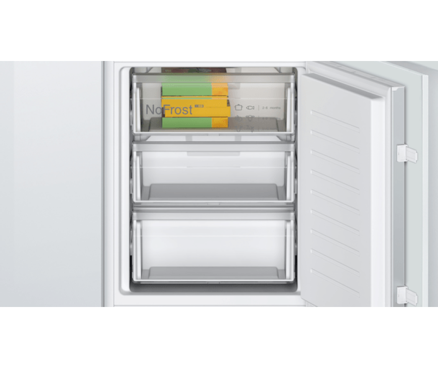 Bosch KIN86NSF0 inbouw koelkast - nis 178 cm. - deur-op-deur