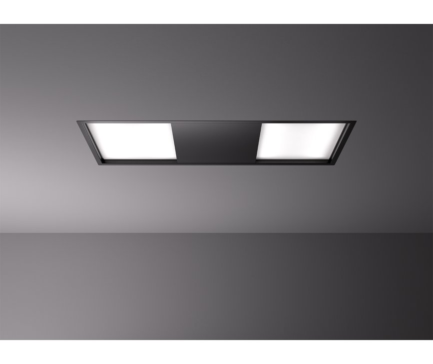 Falmec SKEMA120BL plafond afzuigkap - zwart - 120 cm breed