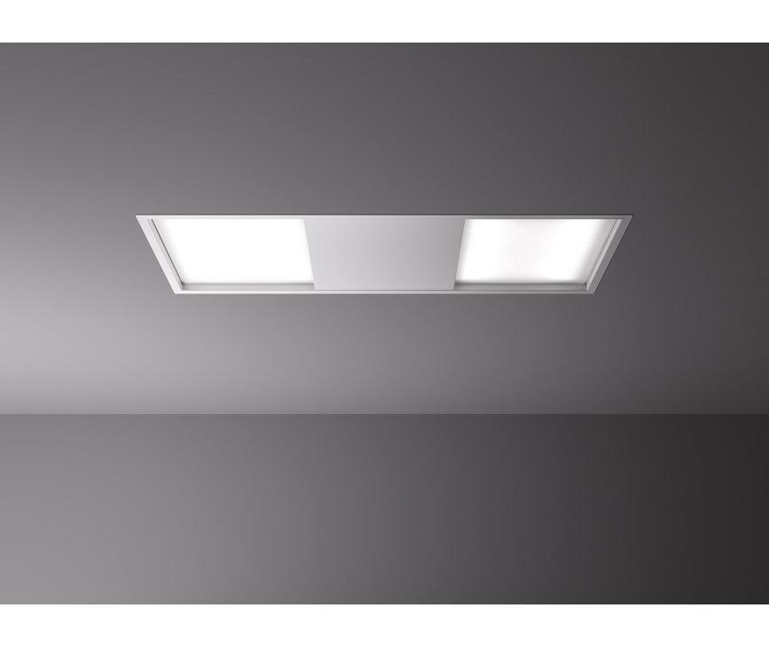 Falmec SKEMA120W plafond afzuigkap - wit glas - 120 cm breed