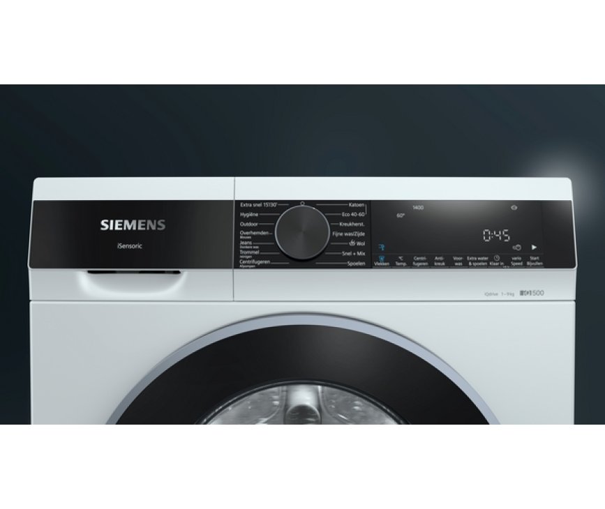 Siemens WG44G205NL wasmachine met speedPack L en anti-vlekken