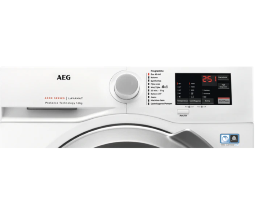 AEG L6FB86ECO wasmachine