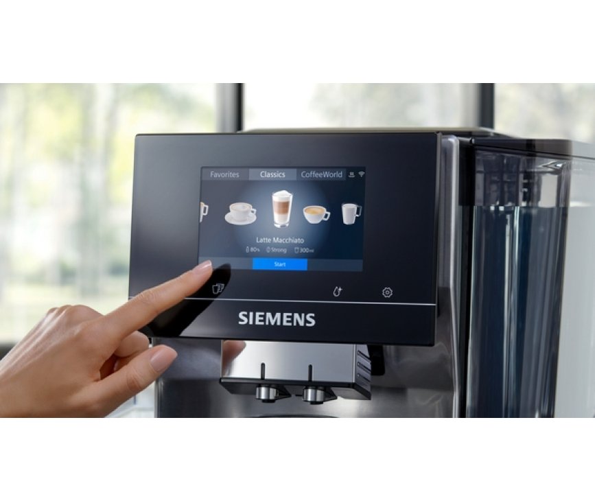 Siemens TQ707DF5 volautomatische koffie-espresso machine