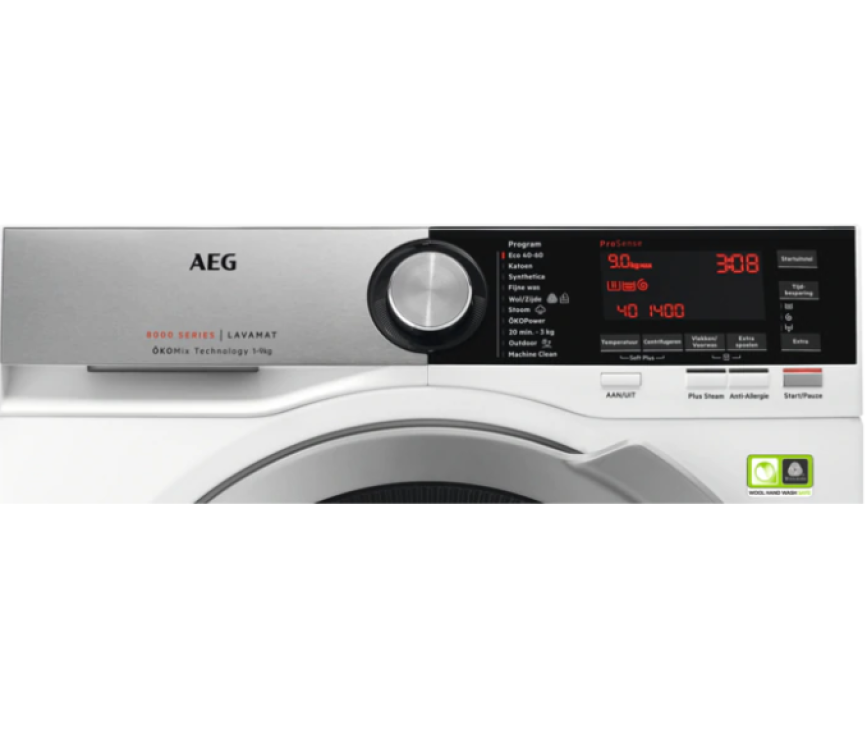 AEG L8FEN96CS wasmachine