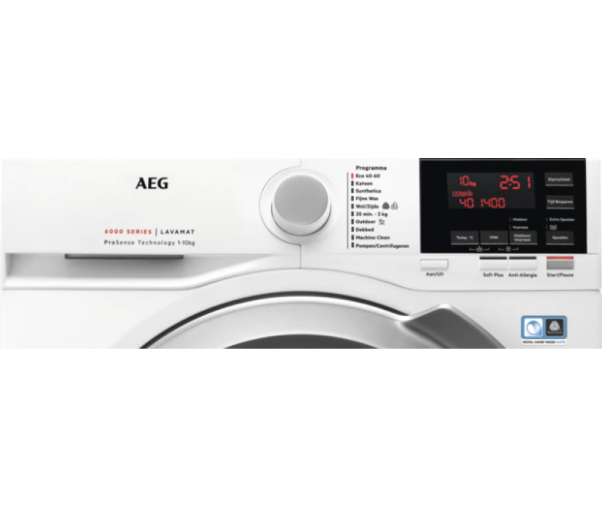 AEG L6FBMAXI wasmachine