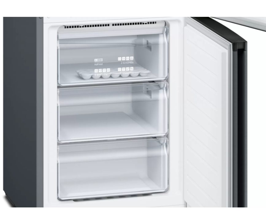 Siemens KG39NXB35 blacksteel koelkast