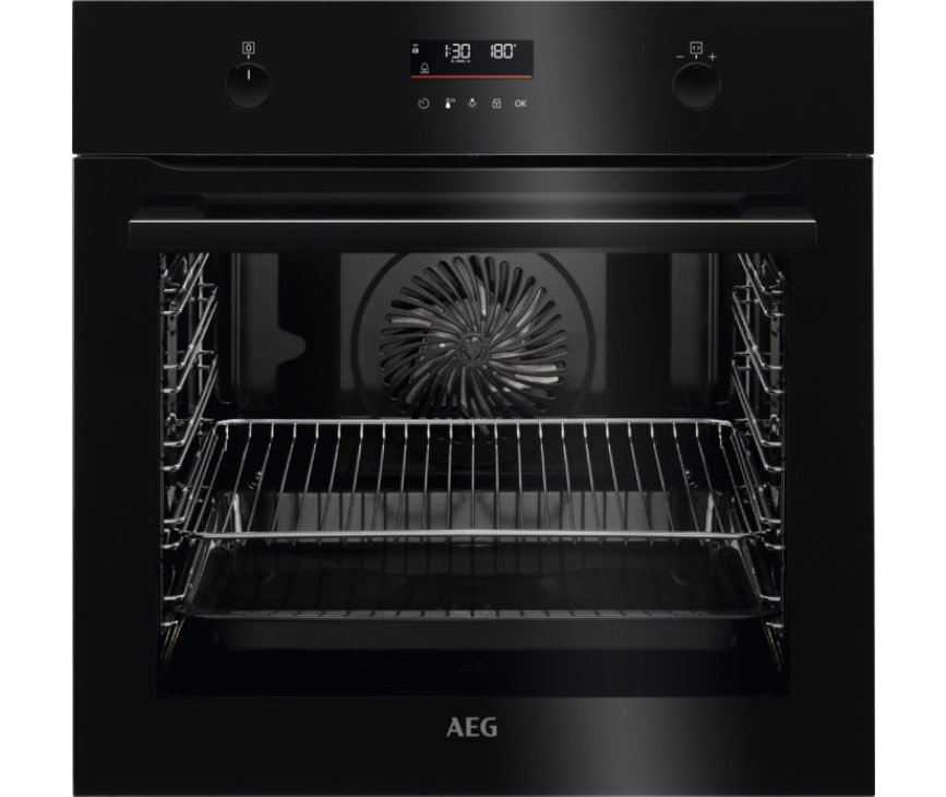 AEG BPE535E70B inbouw oven met pyrolyse - zwart