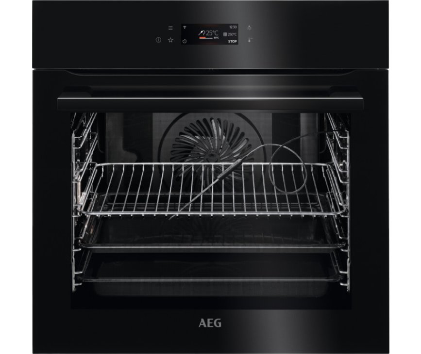 AEG BPE748380B inbouw oven - zwart