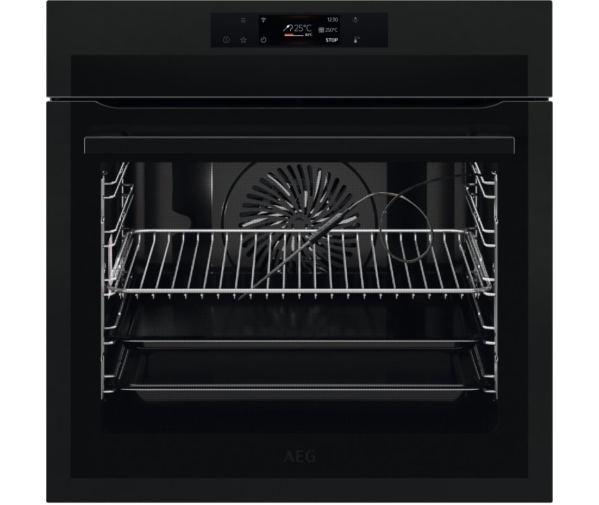 AEG BPE748380T inbouw oven - mat zwart