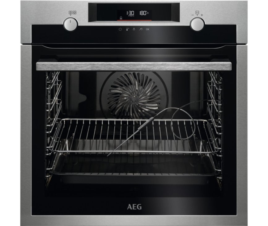 AEG BPS556060M inbouw oven met stoom - rvs