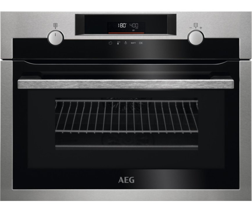 AEG KME565060M inbouw oven met magnetron - rvs