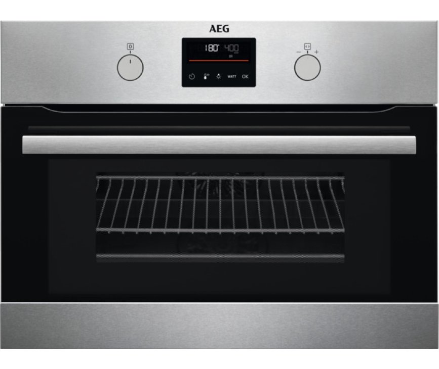 AEG KMS365060M inbouw oven met magnetron - rvs