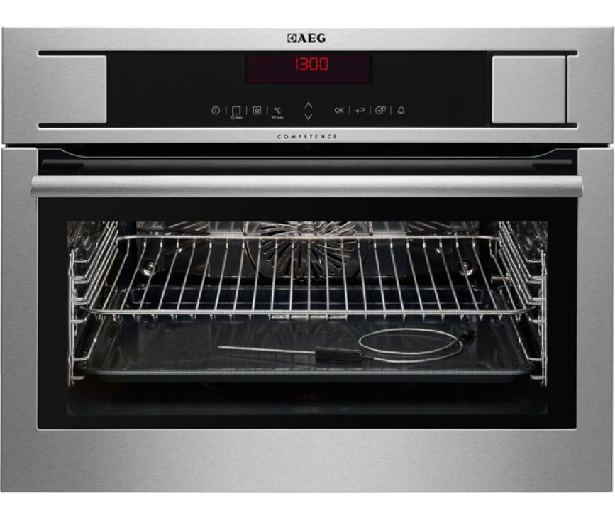 Aeg KS8454801M rvs inbouw combi-stoomoven