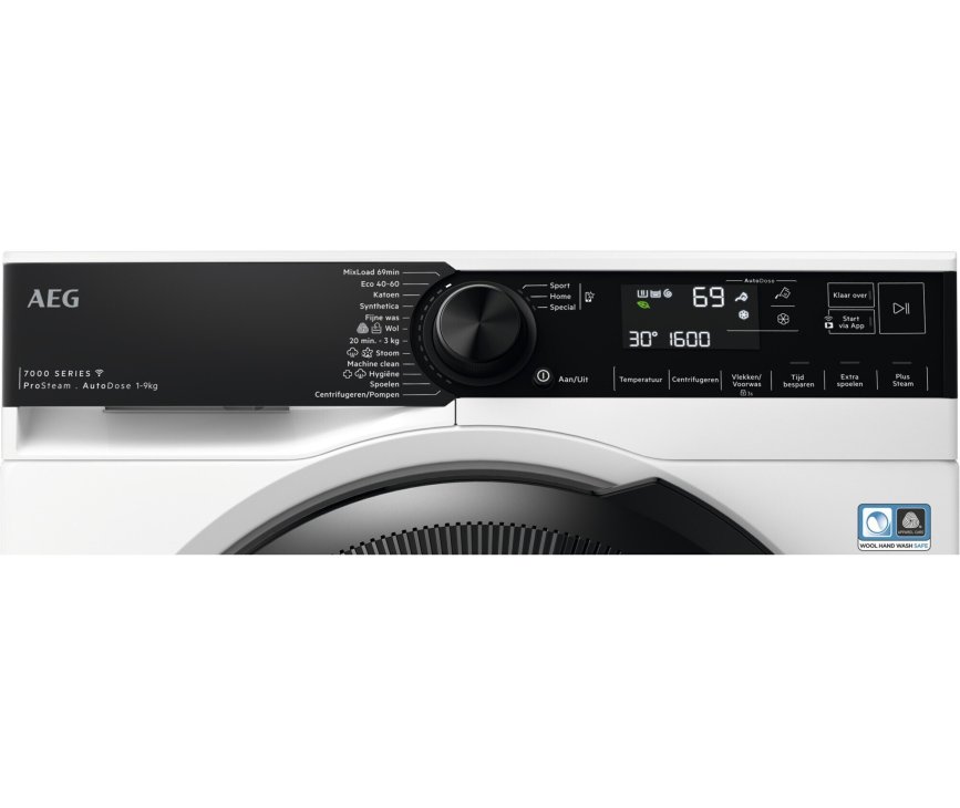 AEG LR7696AAD4 wasmachine met AutoDose en Stoom