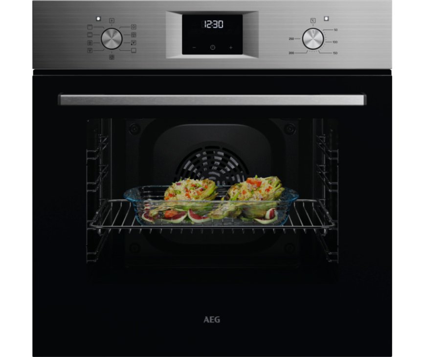 AEG OU5AB21CM inbouw oven - vlekvrij roestvrijstaal