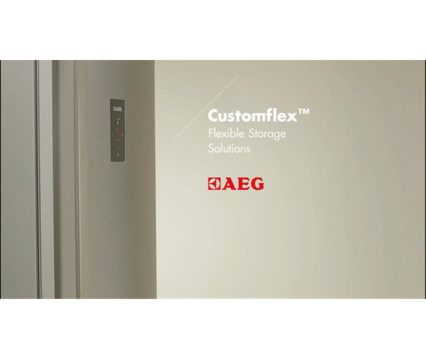 De Aeg S53620CTWF koelkast heeft customflex: flexibele indeling