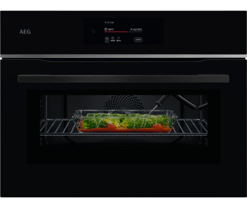 AEG TK8NK72FB inbouw oven met magnetron - zwart
