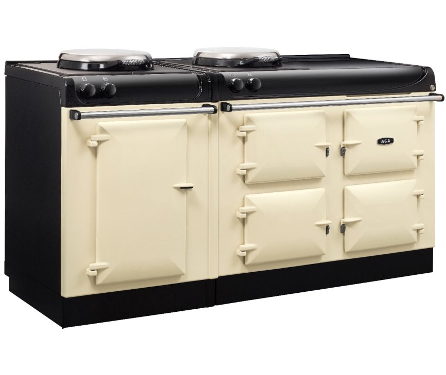 Aga ER3 170 5-deurs fornuis - warme AGA - met gietijzeren ovens