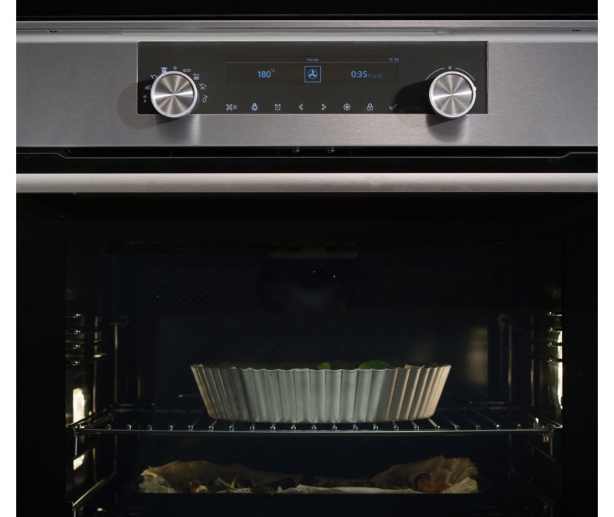 Xl ruimte in oven in de Atag oven met magnetron CX4511C