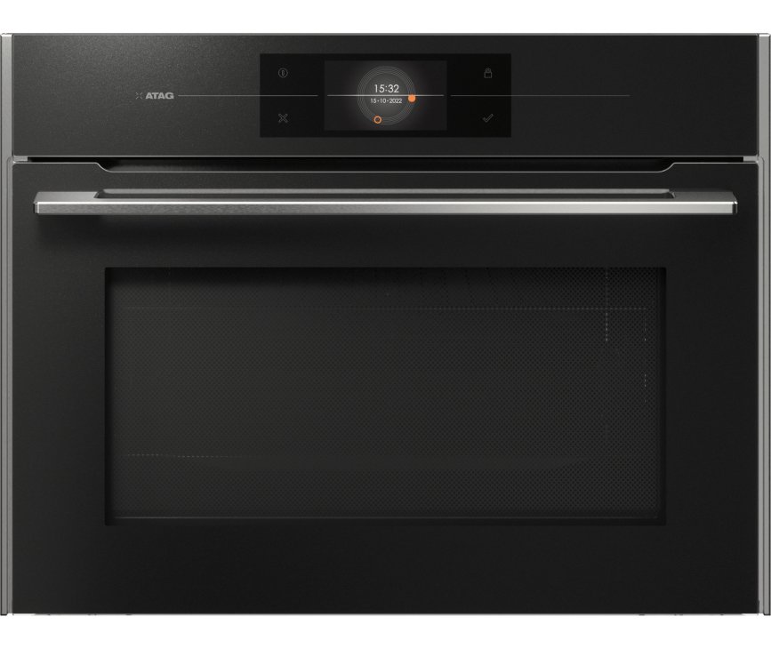 De Atag CX4674M is eenvoudig te bedienen door middel van het touch screen