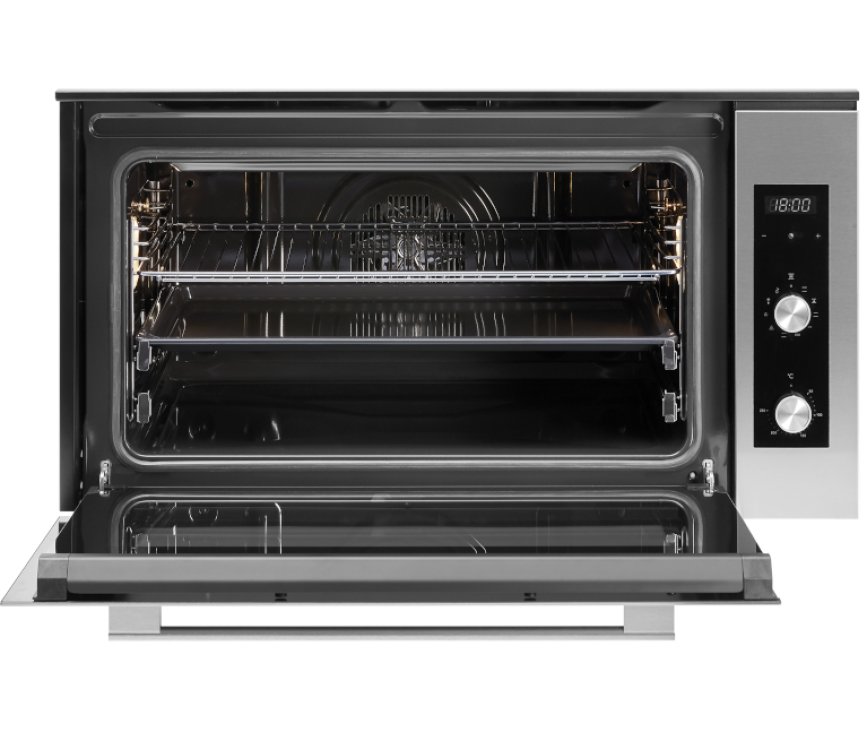 De Atag OX9511HN is een ruime inbouw oven met een inhoud van 77 liter
