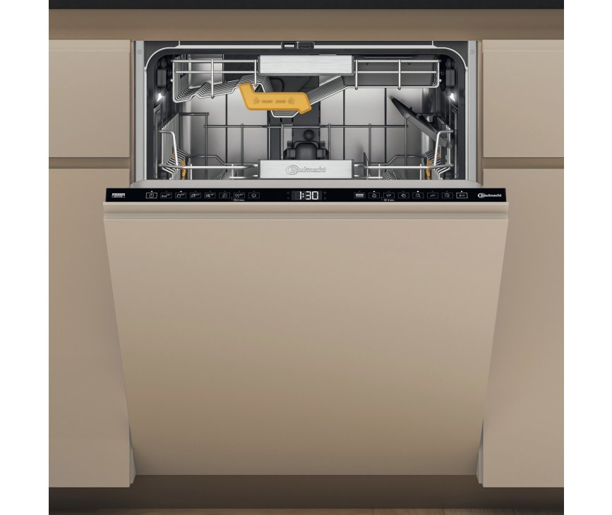 Bauknecht B8I HF58 TUSC inbouw vaatwasser met besteklade - stil 38 dB