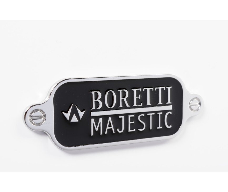 De Boretti MBRI90AN behoort tot de Majestic serie. Deze serie is klassiek vormgegeven, 70 cm. diep en uitgevoerd met een zuinige en snelle oven.