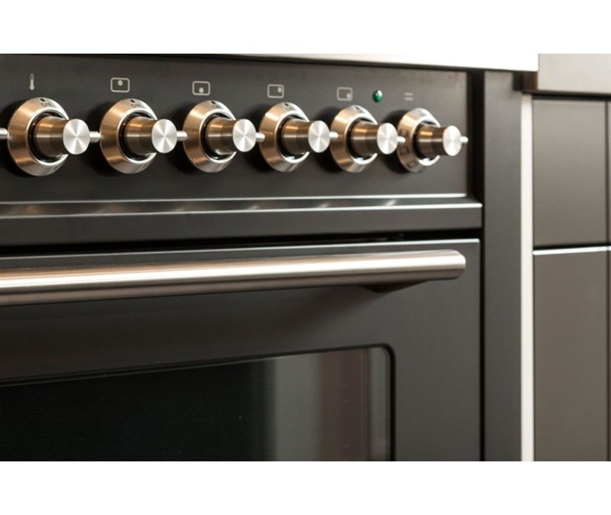 De Boretti VFP94ANDF heeft een Puro ovendeur en is uitgevoerd in de kleur antraciet.
