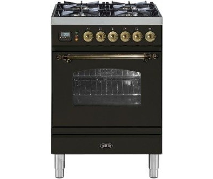 Boretti VPN64ANG fornuis gasoven antraciet