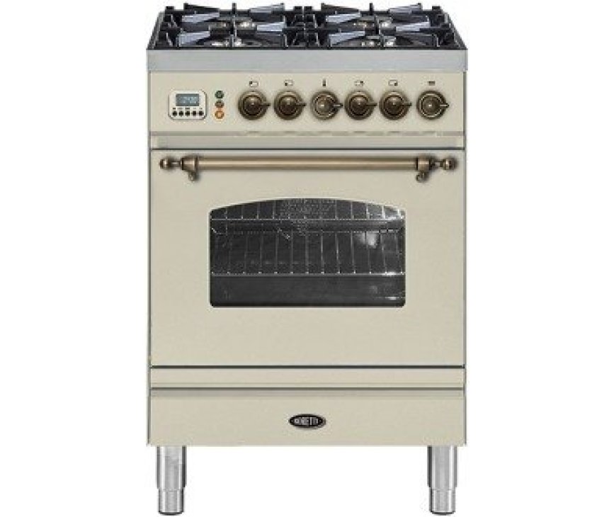 Boretti VPNO64OWG fornuis gasoven oud-wit