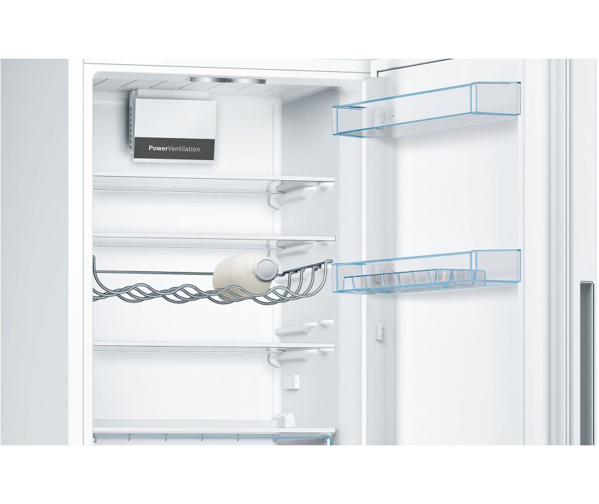 Bosch KGV33VWEAS vrijstaande koelkast - wit