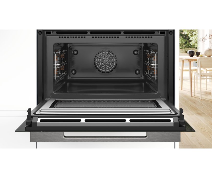 Bosch CMG7761B1 inbouw oven met magnetron - zwart