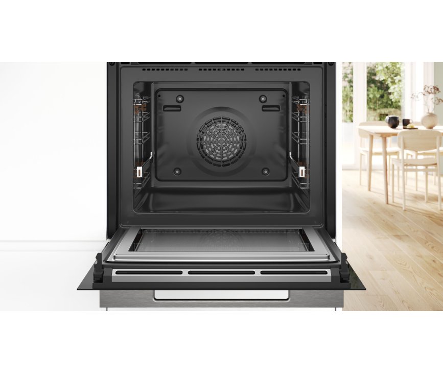 Bosch HMG776KB1 inbouw oven met magnetron - zwart