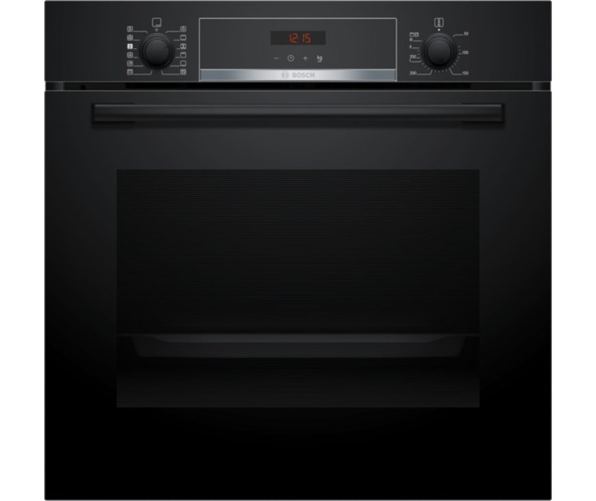 Bosch HRA574BB0 inbouw zwarte oven met AddedSteam (stoom)