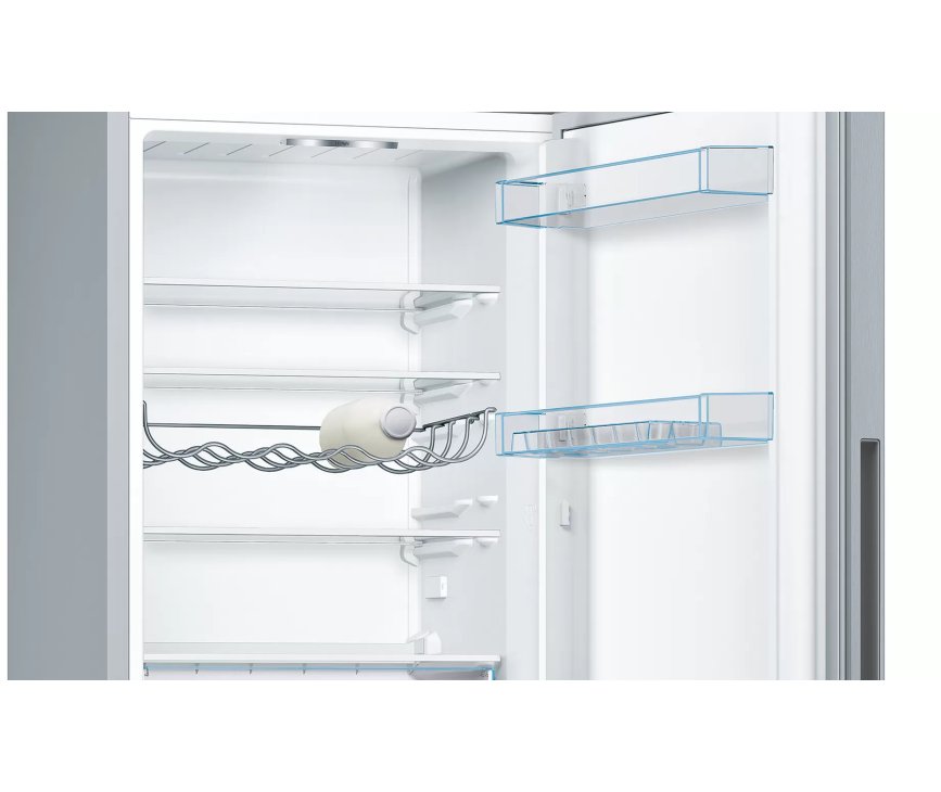 Bosch KGV33VLEA vrijstaande koelkast rvs-look