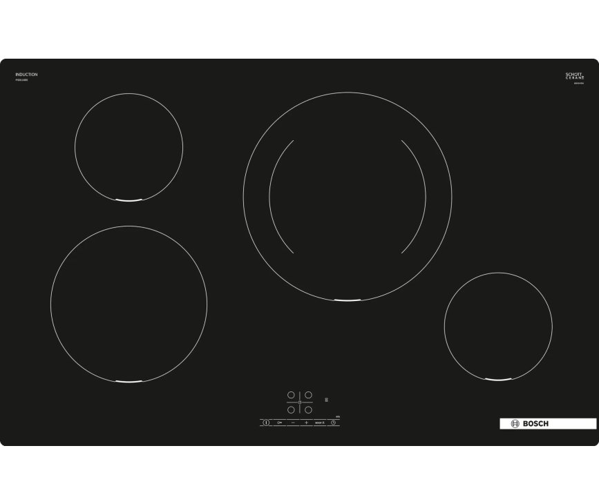 Bosch PIE811BB5E inbouw inductie kookplaat - 80 cm. breed