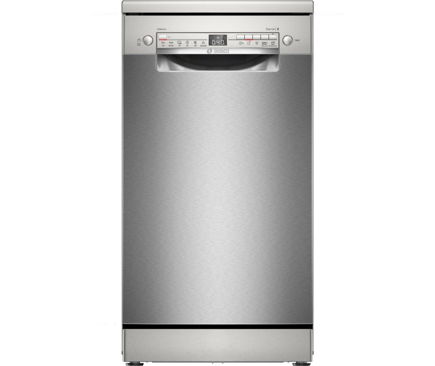 Bosch SPS2HKI58E vrijstaand vaatwasser - 45 cm - rvs-look