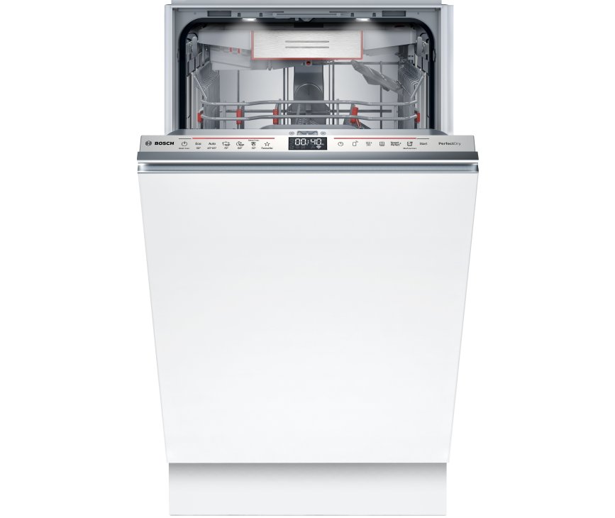 Bosch SPV6YMX08E smalle inbouw vaatwasser - 45 cm - zeolith