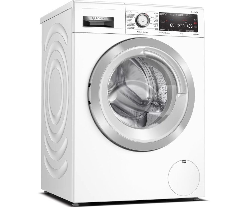 Bosch WAX32M91FG wasmachine met 1600 toeren en 10 kg.