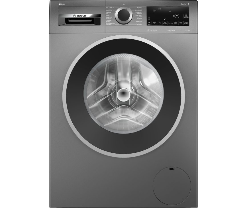 Bosch WGG244FINL wasmachine - silver grey grijs