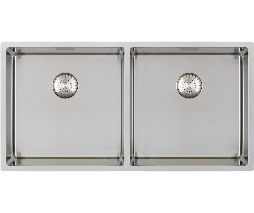 Caressi CAPP4040R10 dubbele grote spoelbak