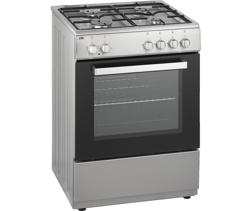 Etna FGV160RVS fornuis roestvrijstaal