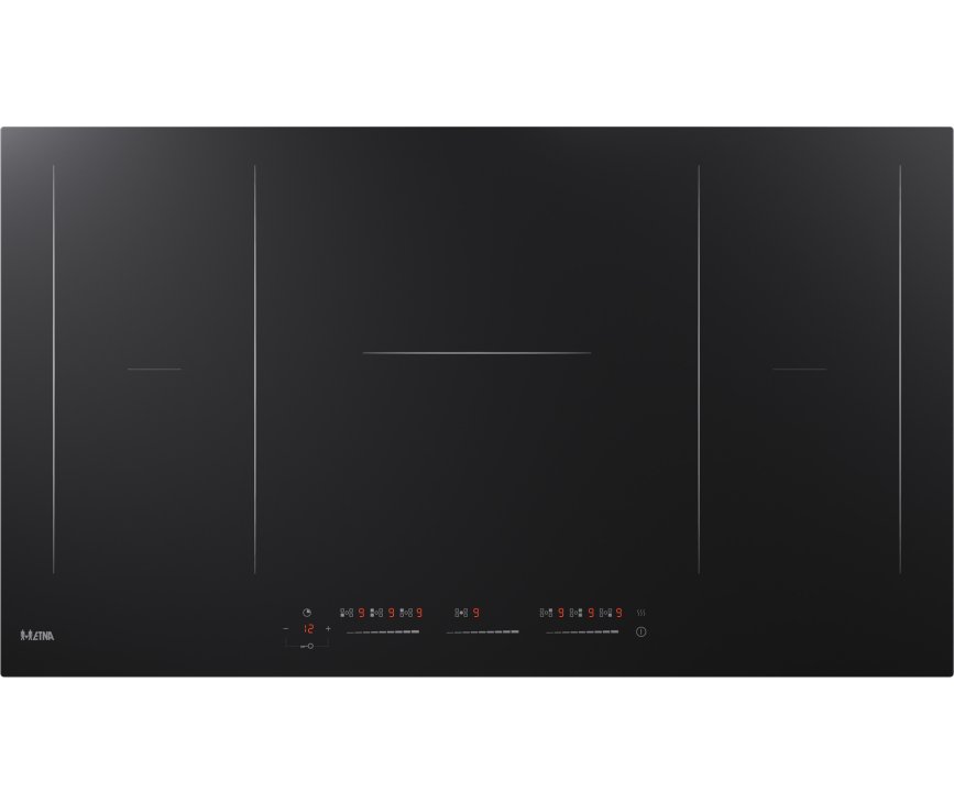 Etna KIF590ZT inbouw inductie kookplaat - 90 cm - 2-fasen
