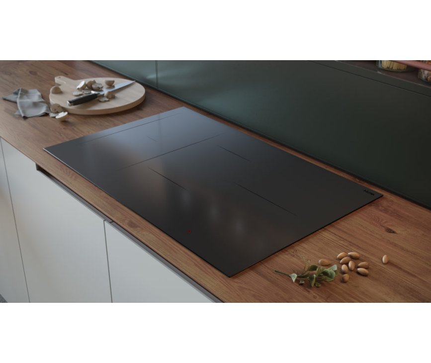 Etna KIF880DS inbouw inductie kookplaat - matzwart - 80 cm. breed