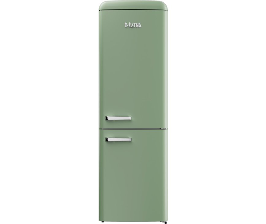 Etna KVV793GRO koelkast - retro jaren 50 - groen