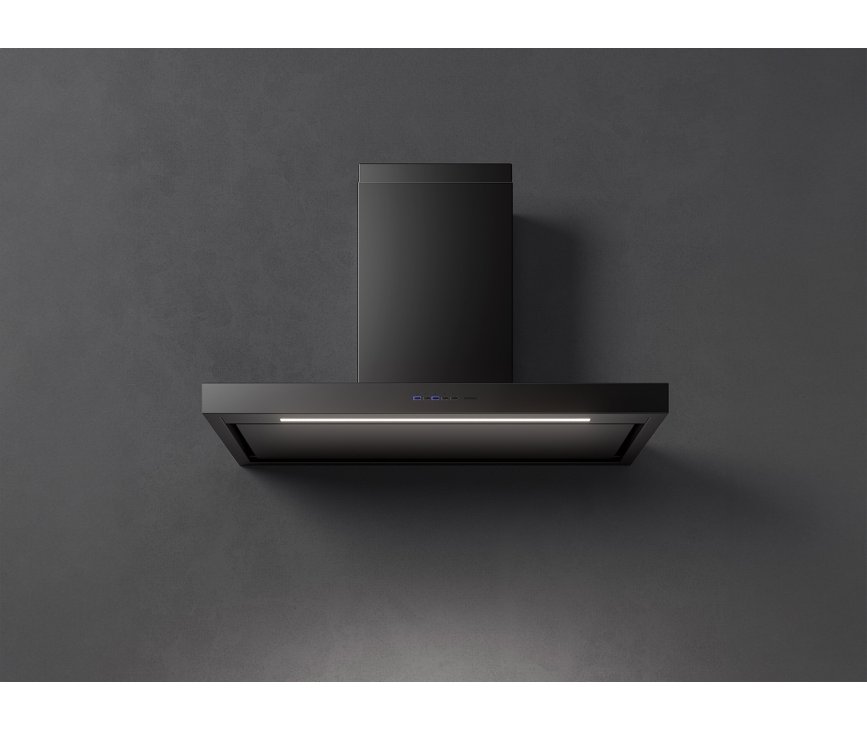 Falmec PLANE PLUS 90 wand afzuigkap - 90 cm - zwart